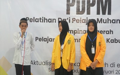 Pengurus IPM MA Muhammadiyah 3 Ketro Mengikuti Pelatihan Da'i Pelajar Muhammadiyah